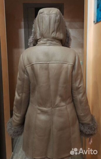 Дубленка женская новая 46