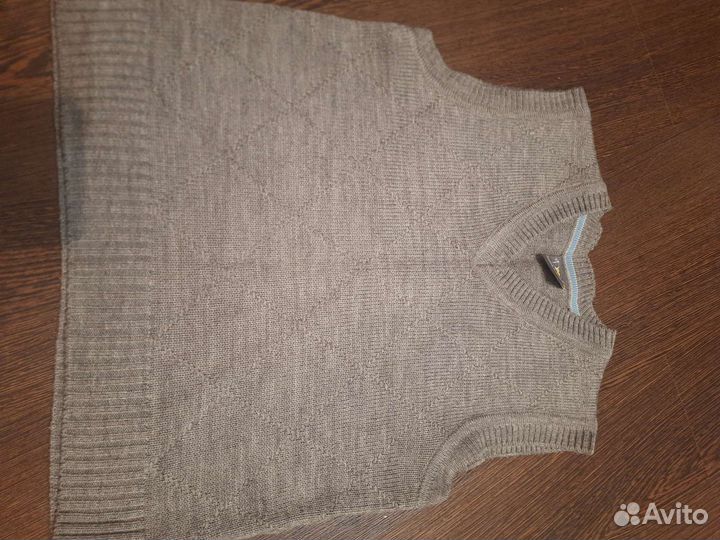 Школьная форма. Кардиган и жилет для мальчика