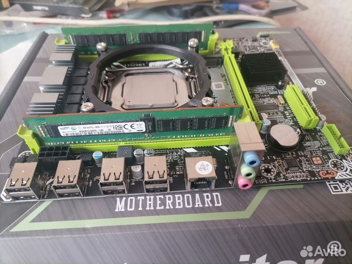 Комплект intel Xeon E5-2650 v2 + SSD