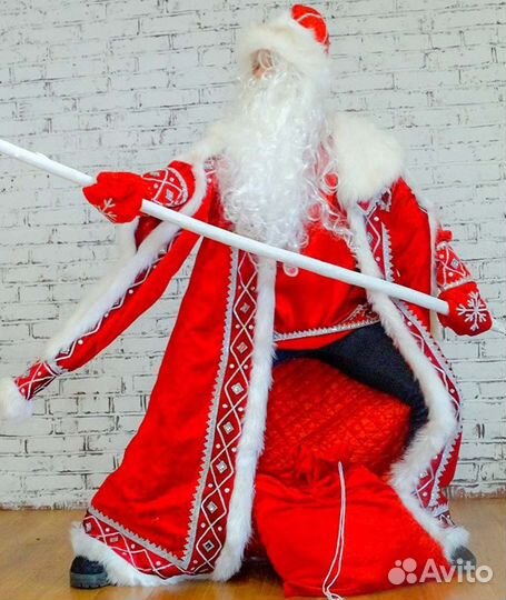 Костюмы Деда Мороза и Снегурочки оптом