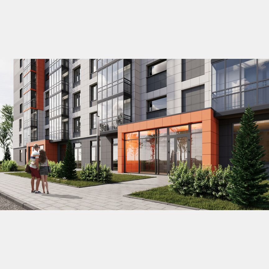 2-к. квартира, 60,7 м², 5/9 эт.