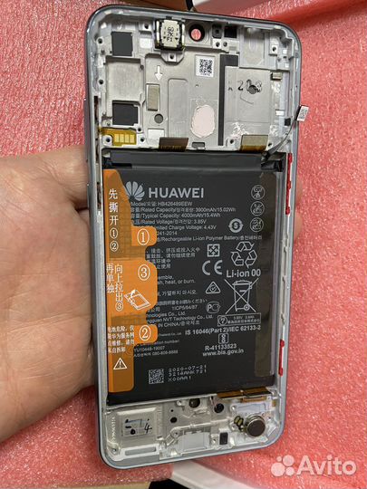 Дисплей. Honor 30i оригинал в рамке