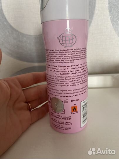 Парфюмерный дезодорант