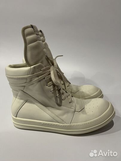 Rick Owens Geobasket Milk/Milk New