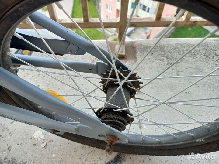 Детский велосипед black aqua