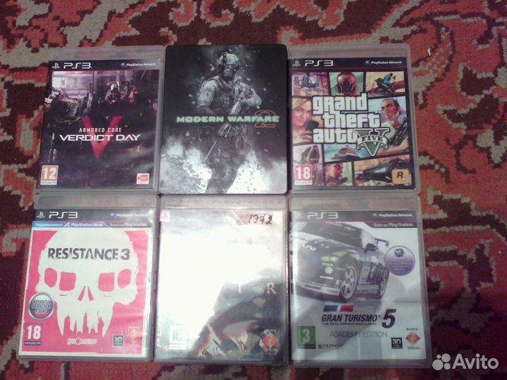 Игры для Playstation 3, PS3, (A-K) + (L-Z)