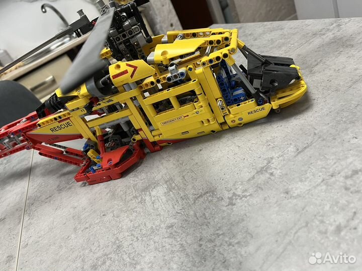 Lego technic вертолет