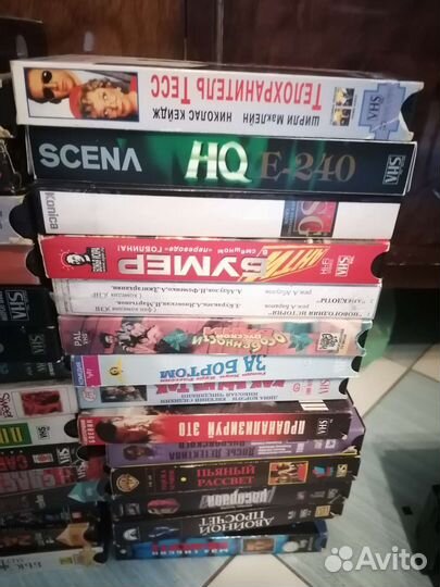 Видеокассеты vhs фильмы
