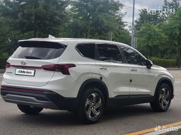 Hyundai Santa Fe 2.2 AT, 2019, 110 000 км