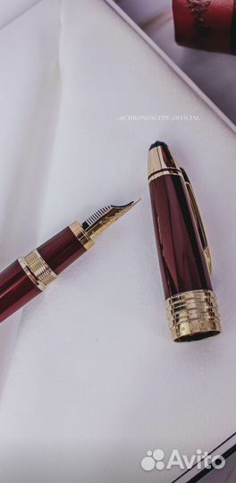Перьевая ручка montblanc meisterstuck