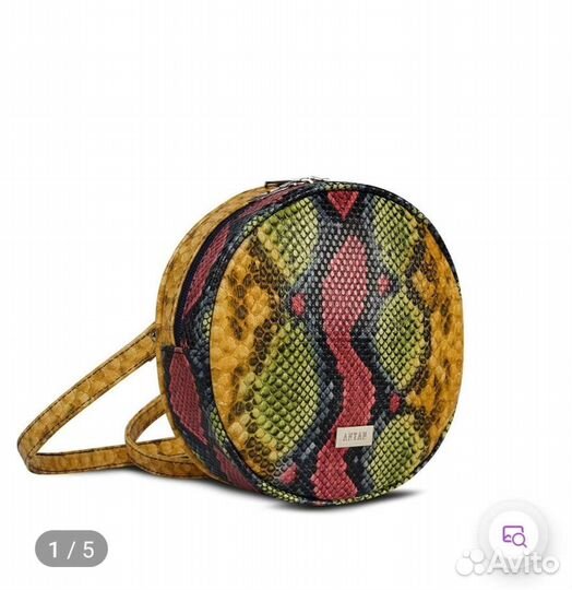 Сумка новая, диаметр 19 см
