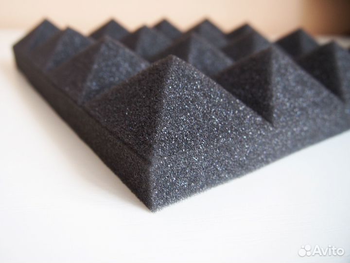 Акустический Поролон Звукоизоляционный Пирамида