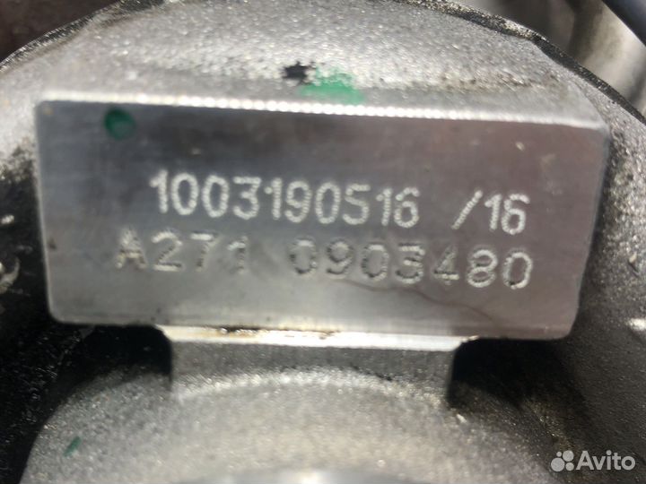 Турбокомпрессор ом 271 Mercedes w212