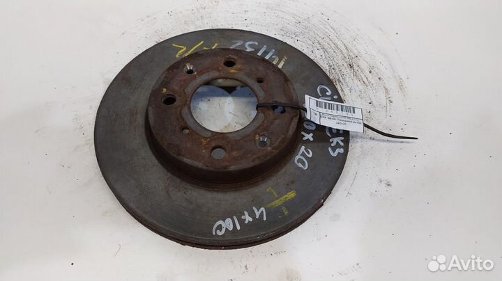 Диск тормозной honda Civic EK 96-00 Передний 4x100