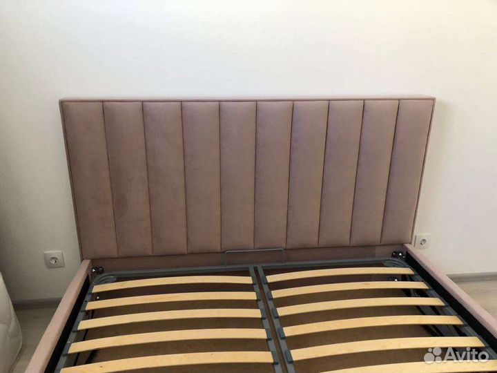 Кровать с мягким изголовьем К6, 90х190