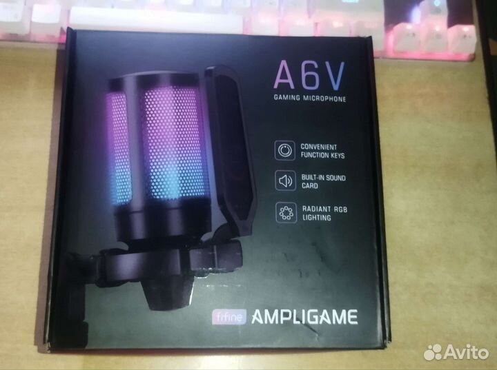 Микрофон fifine ampligame a6v