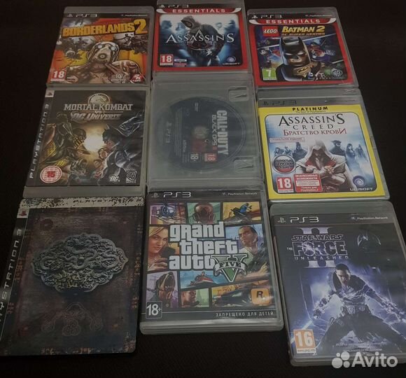 Диски на ps3