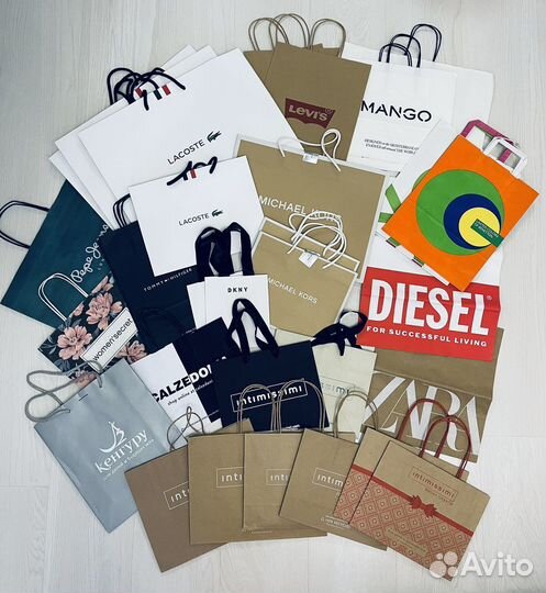 Брендовые пакеты оригинал
