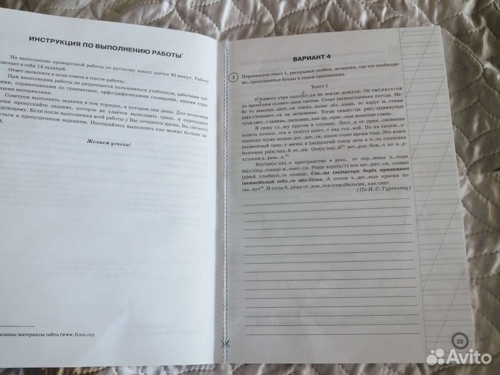 Впр русский язык 6класс