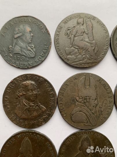 Монеты-7. Старая Англия.Ирландия