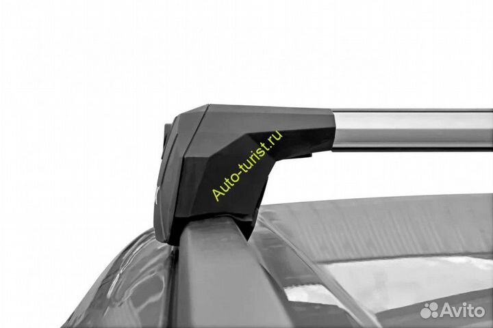 Багажник LUX scout на инт. рейлинги серебро