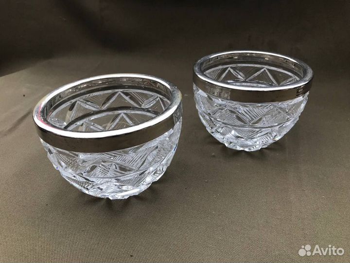 Салатник хрустальный