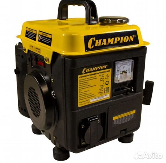 Бензогенератор Champion IGG950 инвертор Б/У