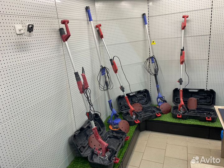 Прокат шлифмашины для стен и потолков. Доставка