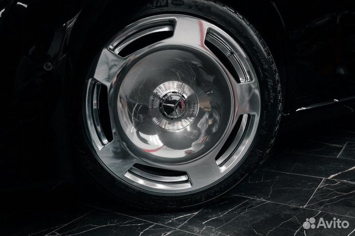 Обвес + диски стиль Maybach Mercedes S-class W223