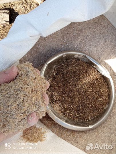 Сено в рулонах, в мешках, сенный размол