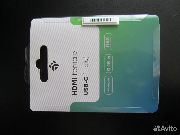 Переходник dexp USB Type-C-hdmi, чёрный