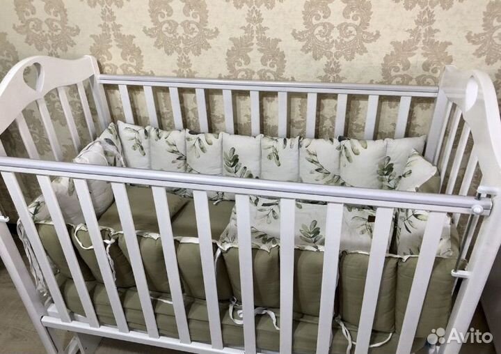 Бортики в детскую кроватку
