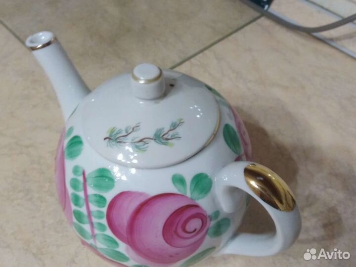 Чайник заварочный фарфоровый СССР