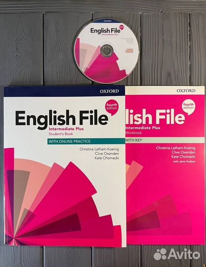 English file 4th ed Intermediate Plus. Комплект