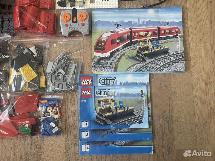 Lego city 7938 Пассажирский Поезд
