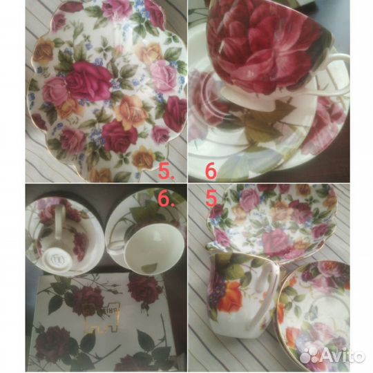 Чайный сервиз фарфор