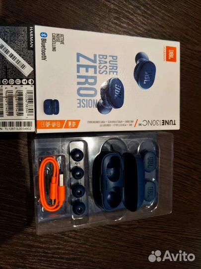 Наушники JBL tune 130NC синие