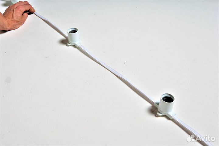 Гирлянда белт лайт с цоколем е27