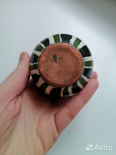 Ваза СССР редкая майолика