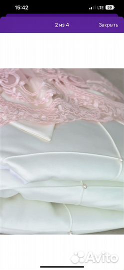 Конверт на выписку девочке розовый бант