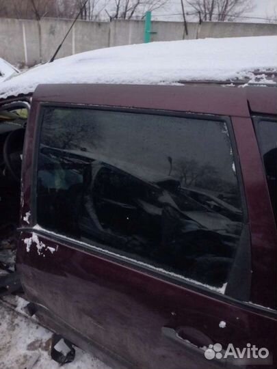 Стекло двери заднее левое Лада Калина 2004-2013