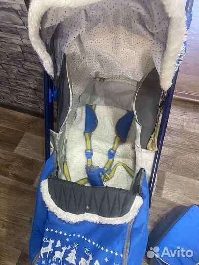 Коляска санки