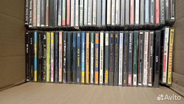Компьютерные игры диски для пк, 100+ шт, за всё