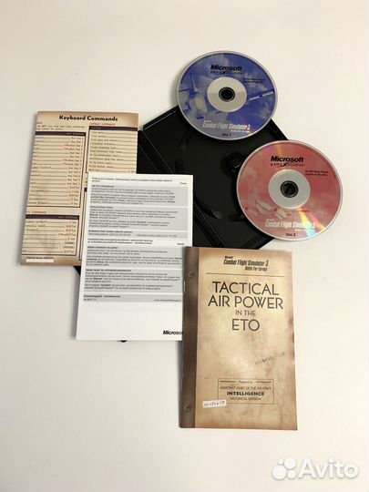 Combat Flight Simulator 3 зарубеж лицензия DVD-box