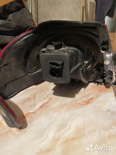 Задние фонари на golf 6