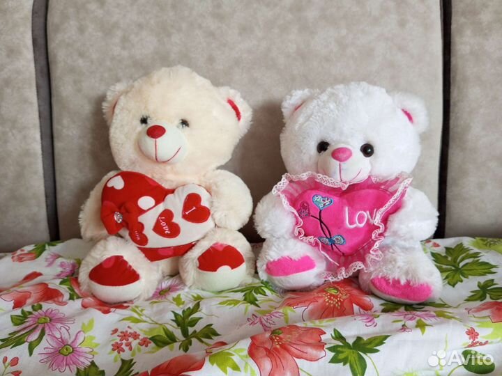 Плюшевый медведи новые