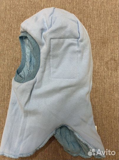 Шапка шлем детская зимняя