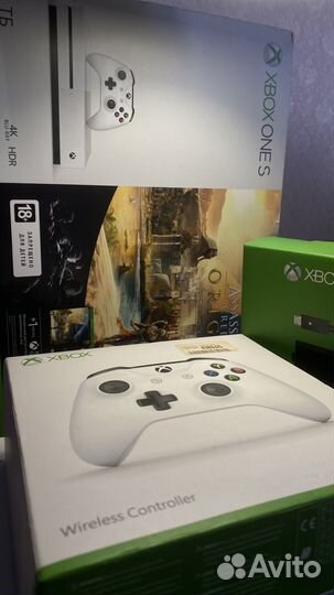 Xbox One s 1tb с играми