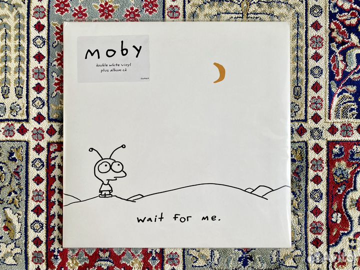 Moby - Wait For Me (2LP white vinyl + CD, VG+)
