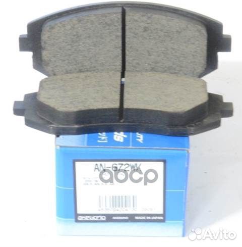 Колодки тормозные дисковые, комплект AN672WK Ak